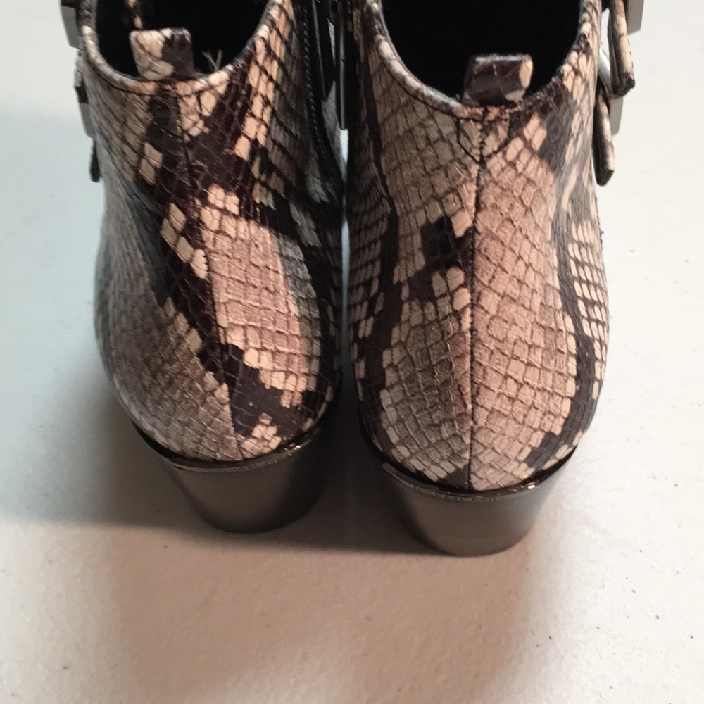MICHAEL Michael Kors Snake Print Ankle Boots - Picture 3 of 11